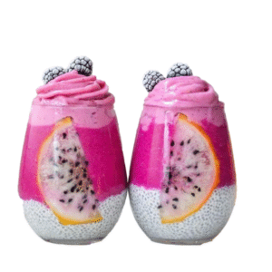 Batido de dragón rosa
