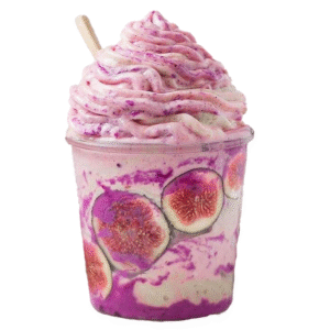 Crema de higos morados