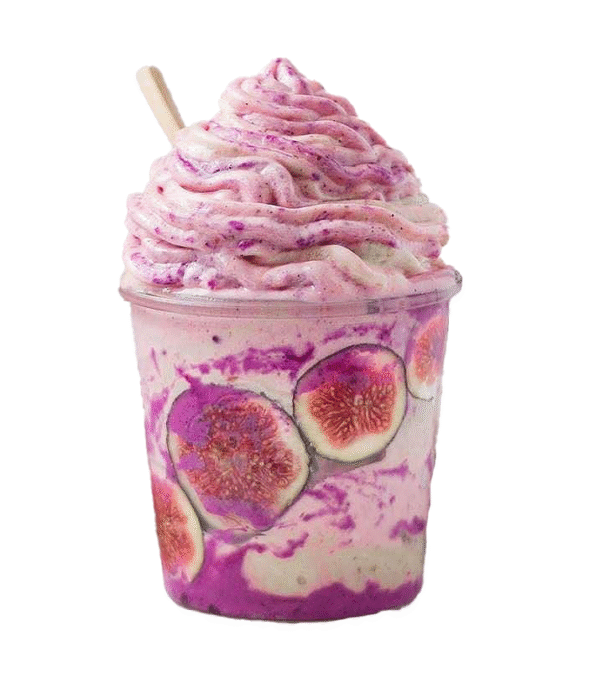 Crema de higos morados
